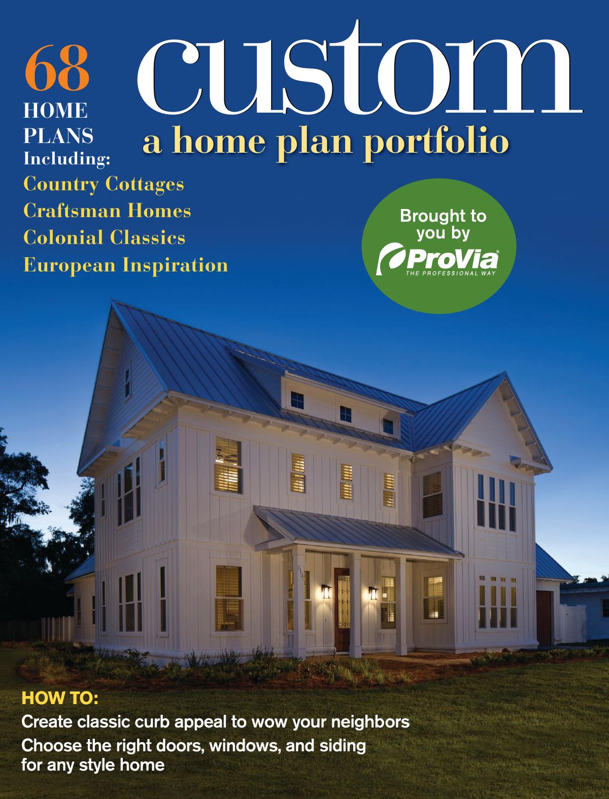 Custom A Home Plan Portfolio, Issue CDE01 by Unknow