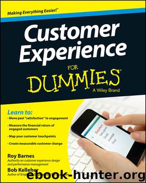 Customer Experience For Dummies by Roy Barnes & Bob Kelleher