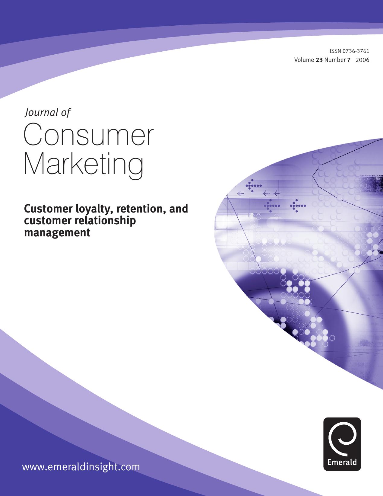 Customer loyalty, retention, and customer relationship management by Richard C. Leventhal; Richard C Leventhal