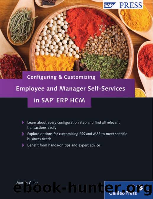Customizing Employee and Manager Self-Services in SAP ERP HCM by Martin Gillet
