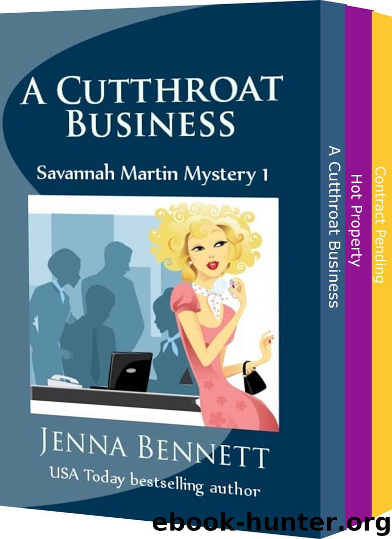 Cutthroat Business Mysteries Boxed Set 1-3 (Savannah Martin mysteries) by Bennett Jenna