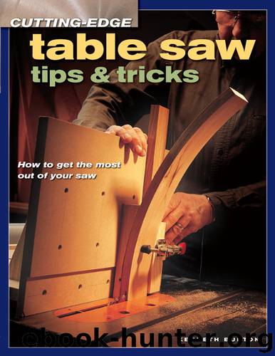 Cutting-Edge Table Saw Tips & Tricks by Kenneth Burton