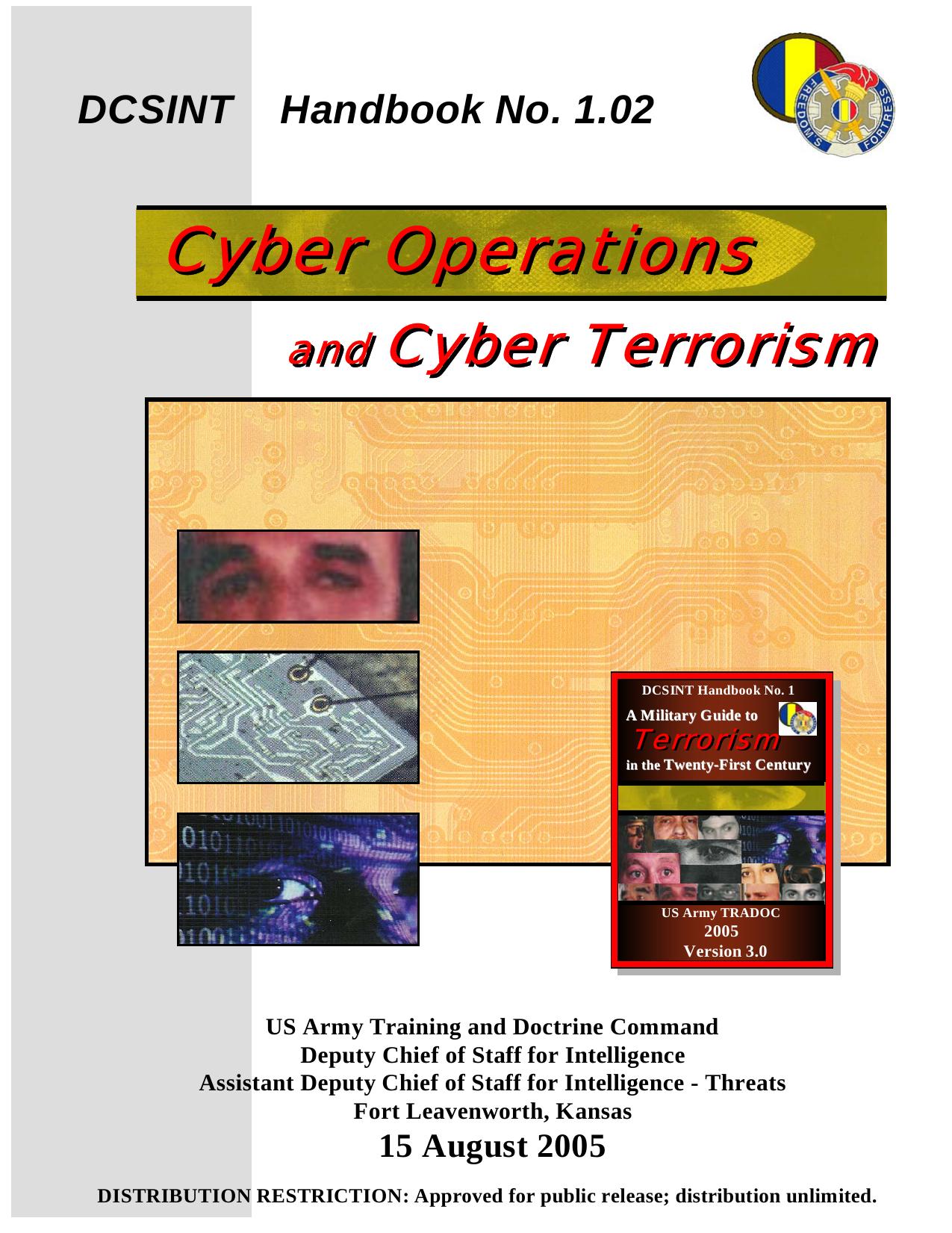 Cyber Operations and Cyber Terrorism by DCSINT Handbook No. 1.02