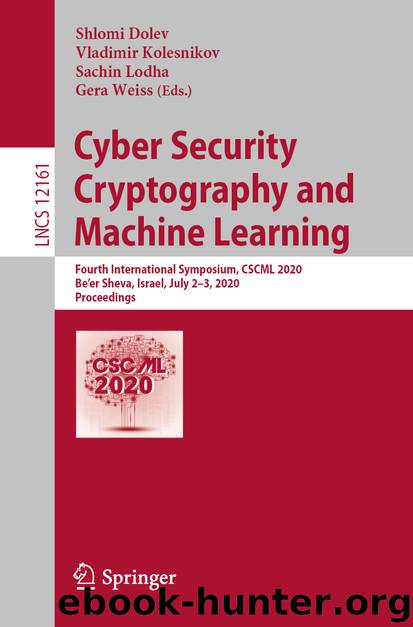 Cyber Security Cryptography and Machine Learning by Unknown