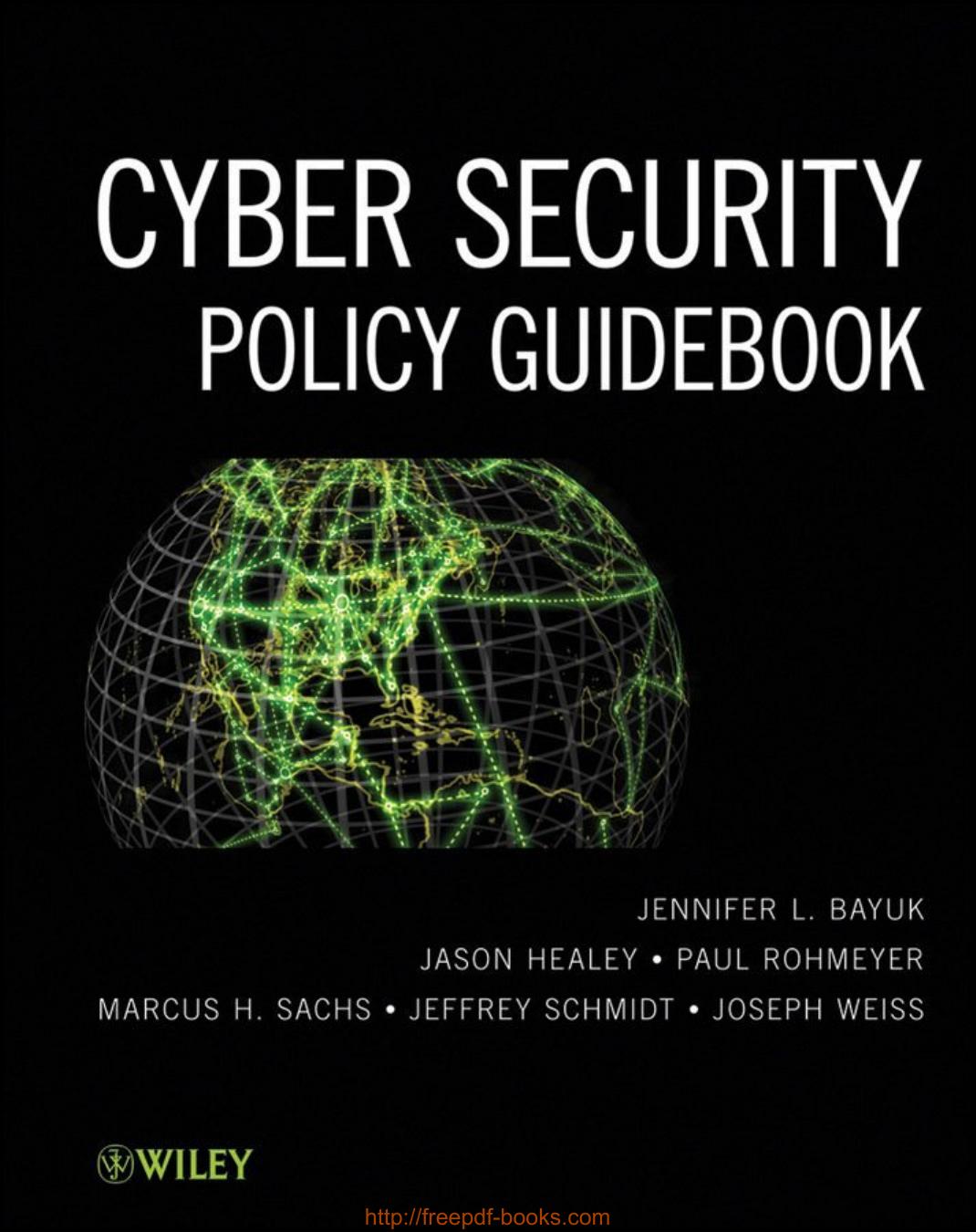 Cyber Security Policy Guidebook by Unknown