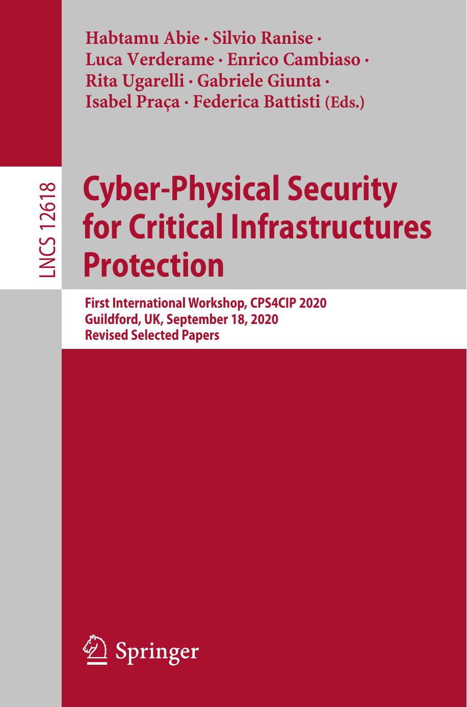 Cyber-Physical Security for Critical Infrastructures Protection by Unknow