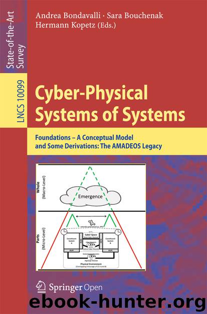 Cyber-Physical Systems of Systems by Andrea Bondavalli Sara Bouchenak & Hermann Kopetz