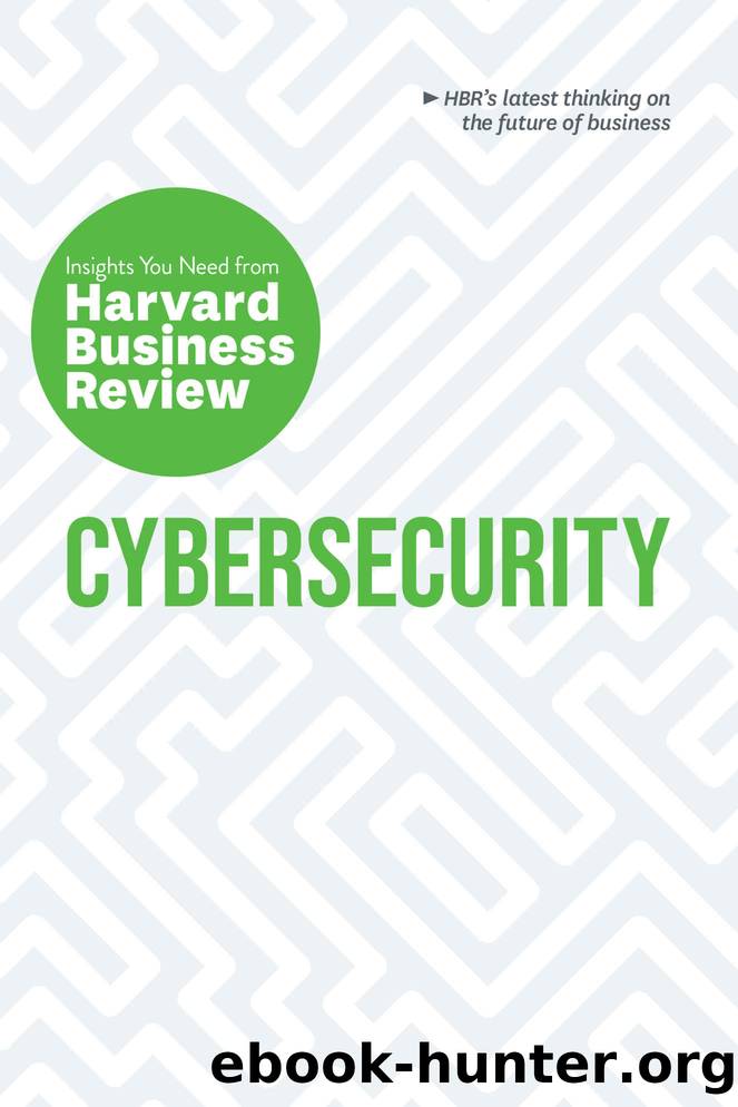 Cybersecurity (HBR Insights Series) by unknow