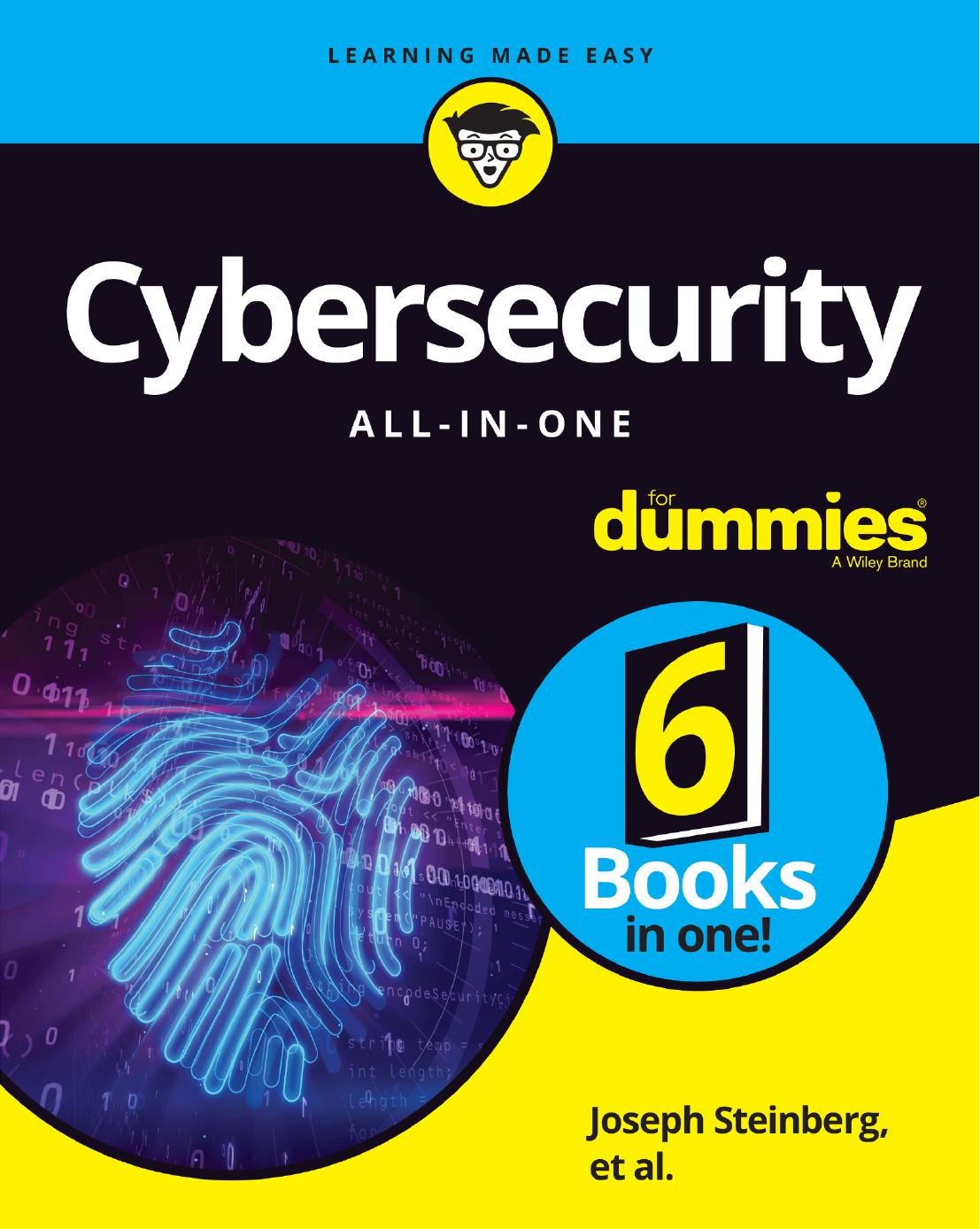 Cybersecurity All-in-One For Dummies by Joseph Steinberg Kevin Beaver Ira Winkler Ted Coombs