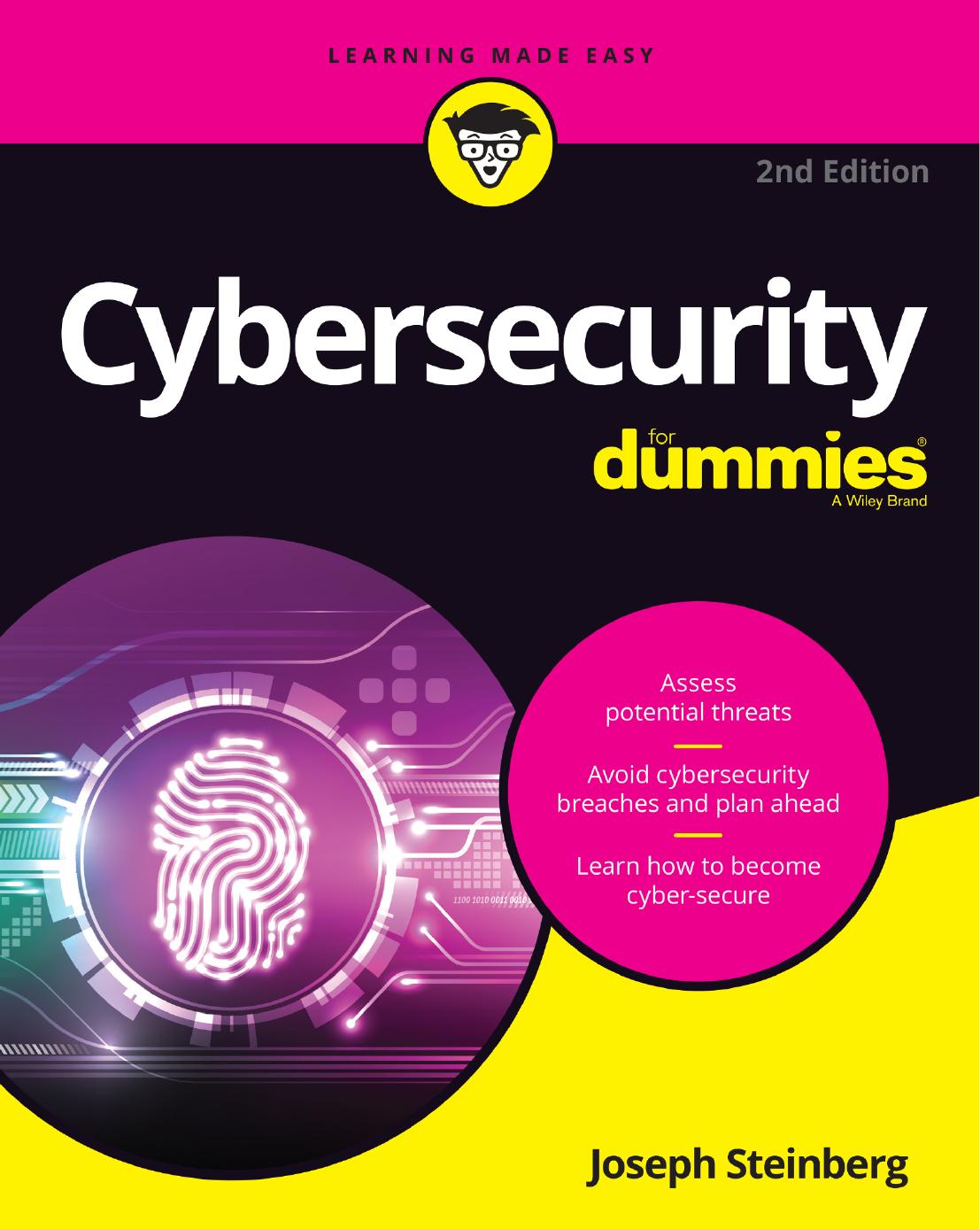 Cybersecurity For DummiesÂ®, 2nd Edition by Joseph Steinberg