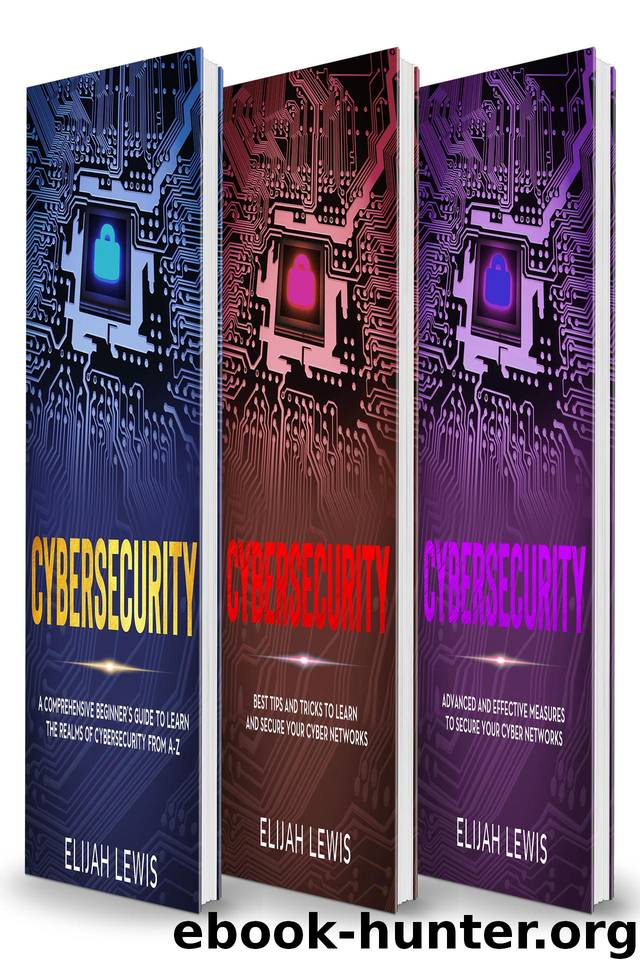 Cybersecurity: 3 in 1- Beginner's Guide+ Tips and tricks+ Advanced and Effective measures to secure your Cyber Networks by Lewis Elijah