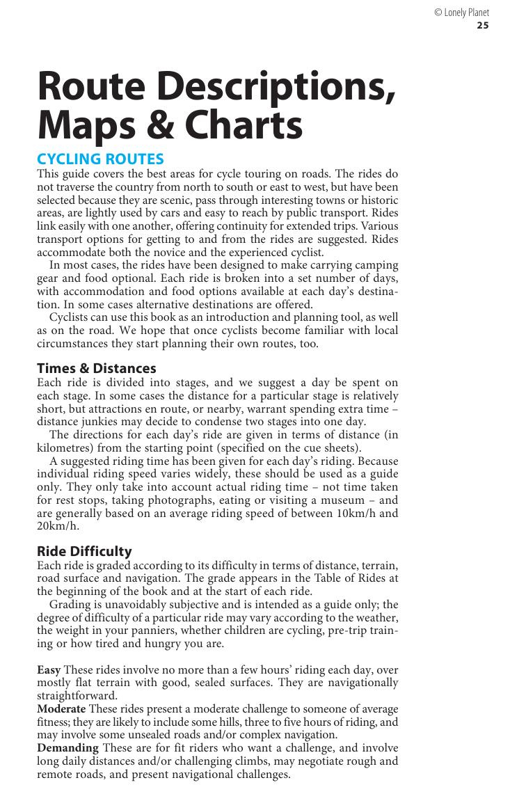 Cycling in France - Planning & Environment (Chapter) by Lonely Planet