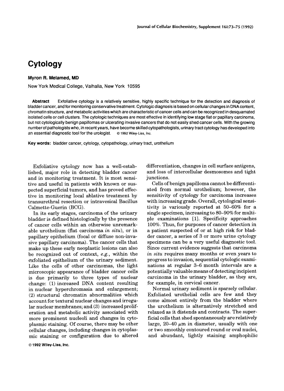Cytology by Unknown