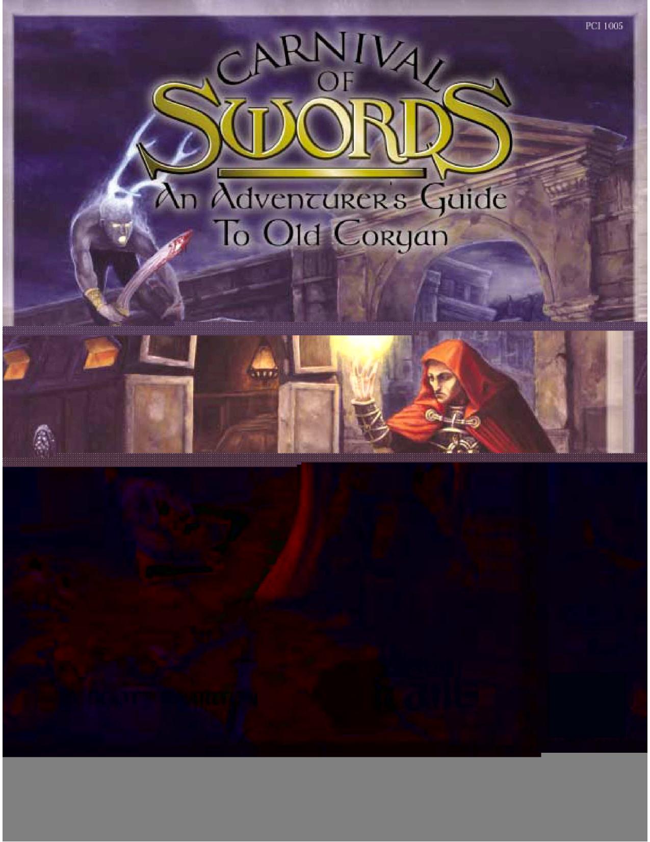 D&D 3rd ed.-Arcanis-Carnival of Swords-Guide to Old Coryan by Victor E. Choy