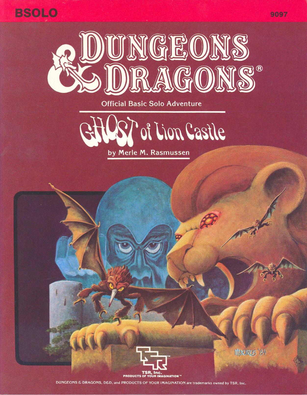 D&D Basic Ghost of Lion Castle by Unknown