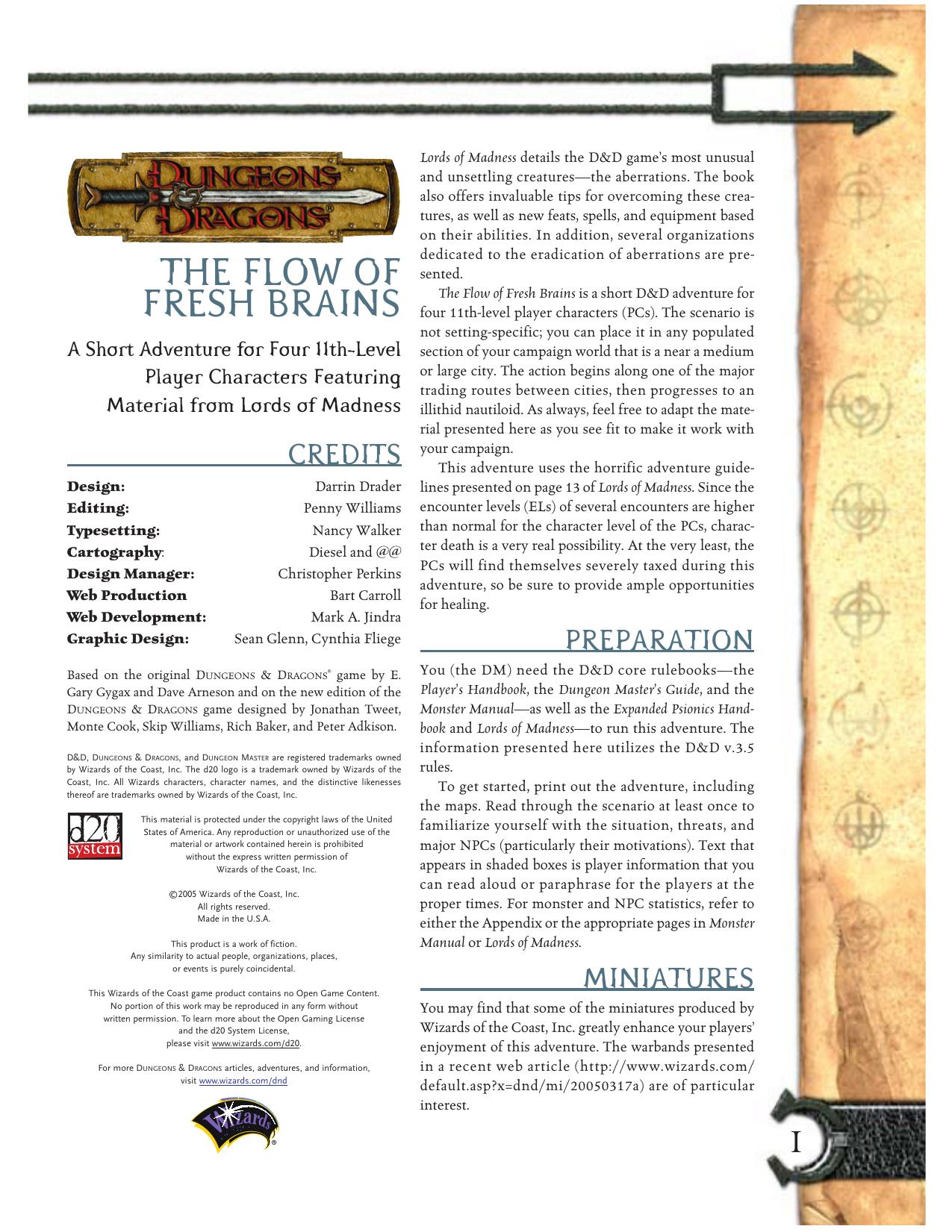 D&D Lords of Madness by The Flow of Fresh Brains