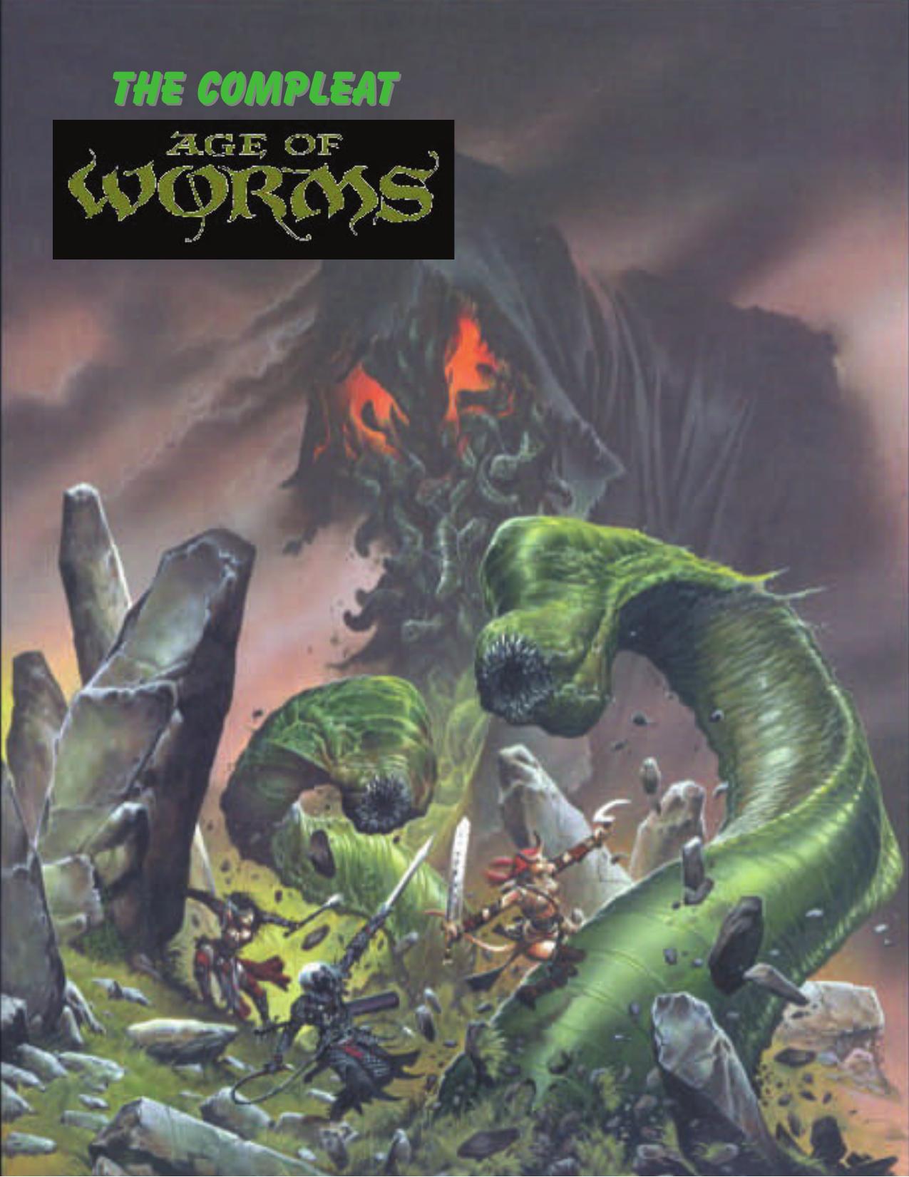 D&D The Complete Age of Worms Adventure Path by Unknown
