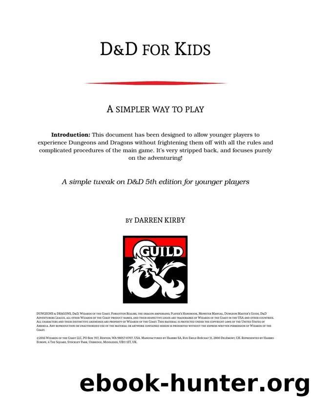 D&D for Kids by Unknown