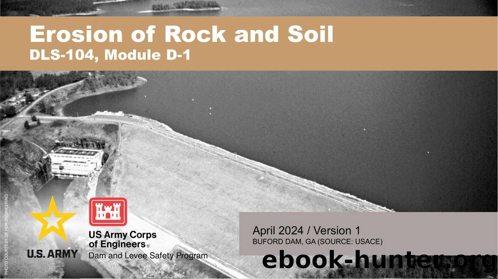 D-1 Erosion of Rock and Soil by RMC Dam and Levee Safety Program