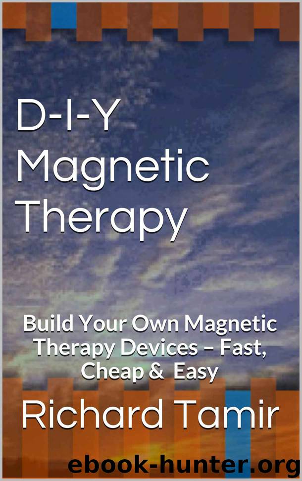 D-I-Y Magnetic Therapy: Build Your Own Magnetic Therapy Devices – Fast, Cheap & Easy by Richard Tamir