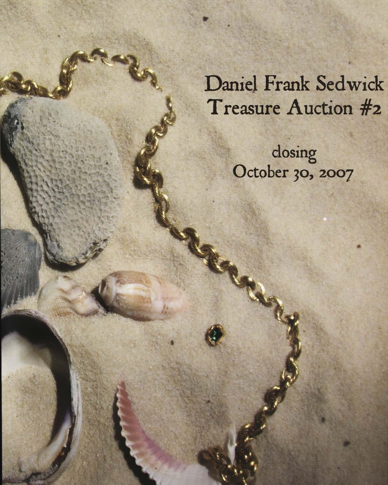 DANIEL FRANK SEDWICK 2007.10.30 Treasure Auction #02 [2007, PDF] by Unknown