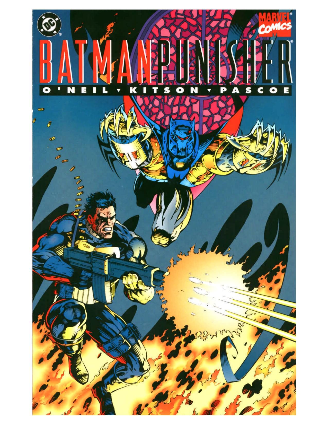 DC & Marvel Comics - Batman vs Punisher ''Lake of Fire'' by Dennis O'Neil