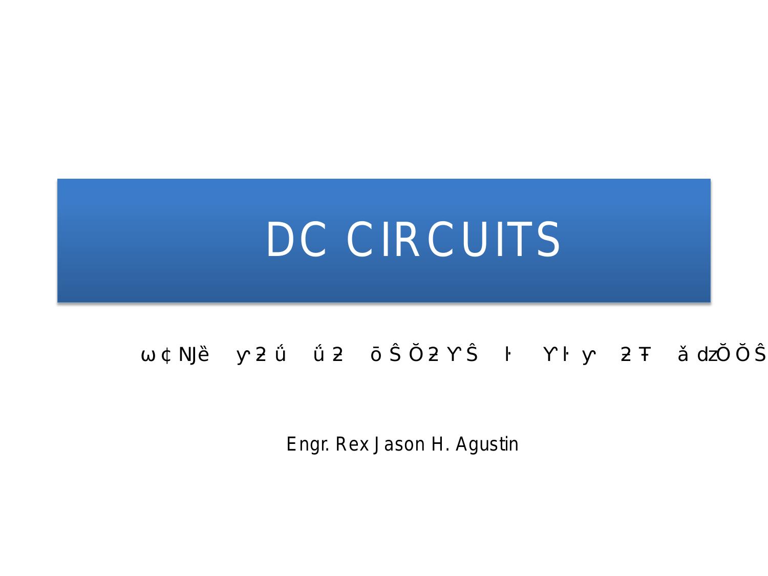 DC CIRCUITS by Unknown