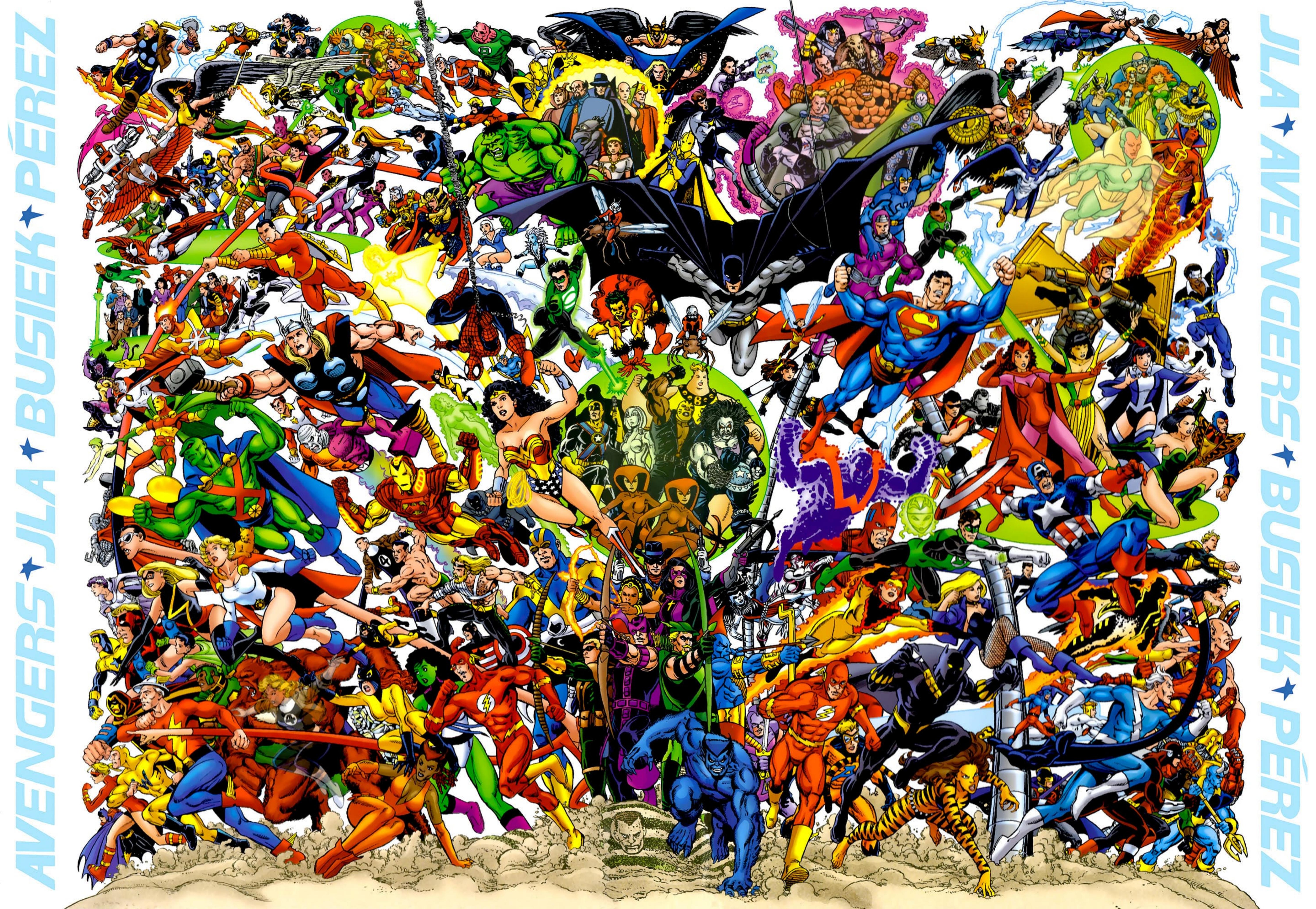 DC Comics and Marvel Crossover (Graphic Novel) JLA-Avengers (COLLECTOR'S EDITION) by unknow