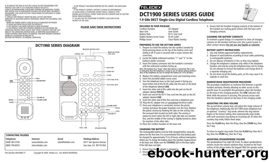 DCT1900 User Guide by Unknown