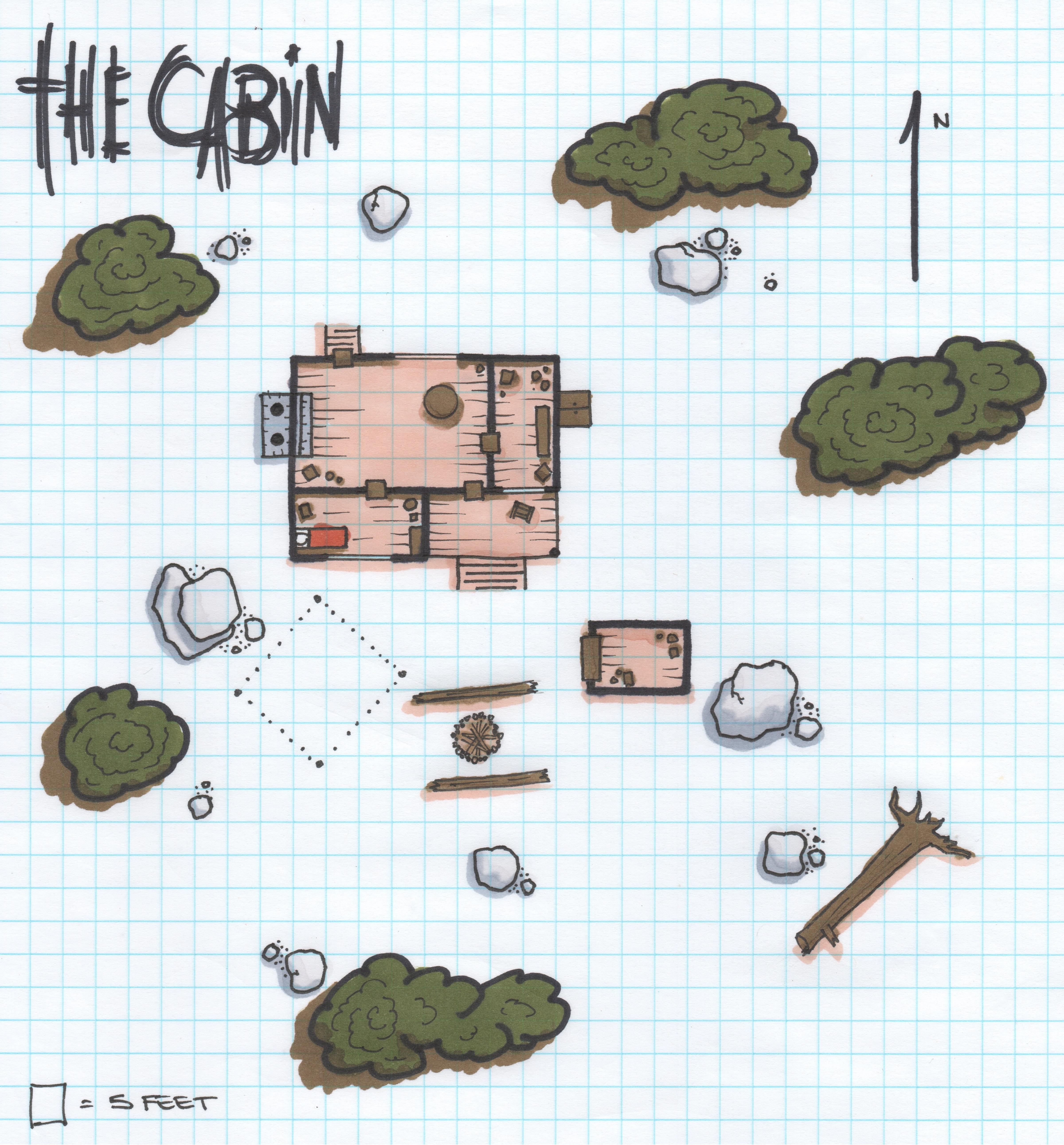 DDAL05-12 Bad Business in Parnast (The Cabin) Color by Unknown