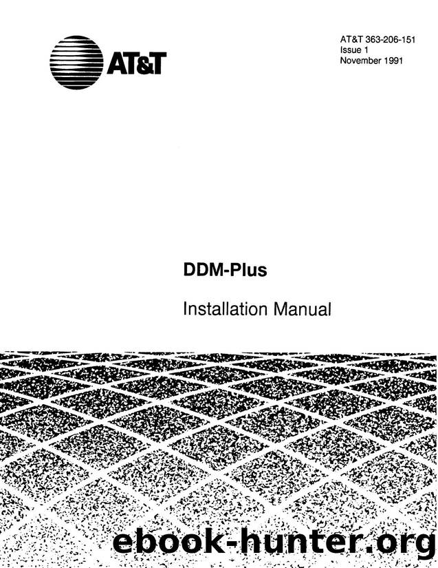 DDM-PLUS INSTALLATION MANUAL by Unknown