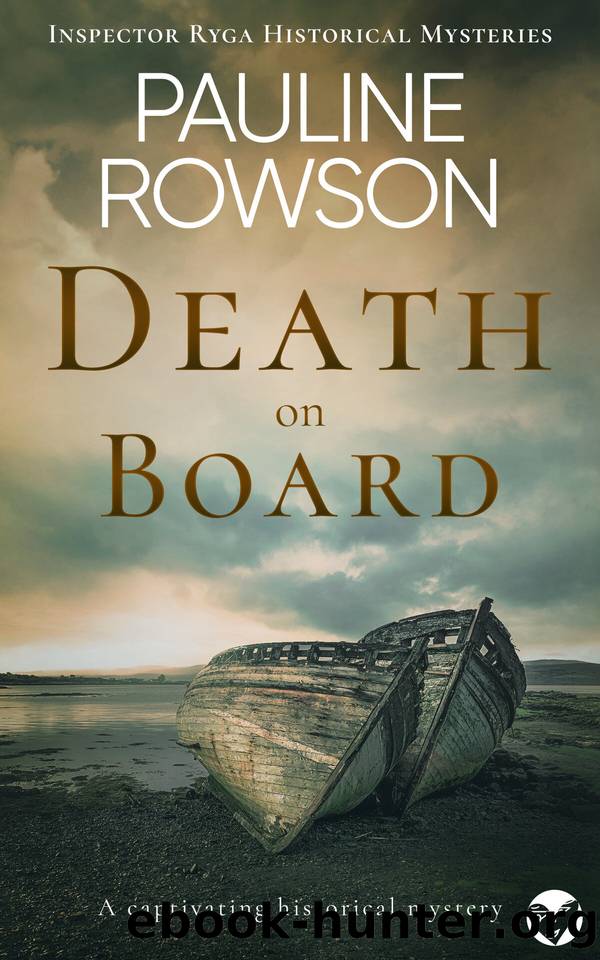 DEATH ON BOARD a captivating historical mystery by PAULINE ROWSON
