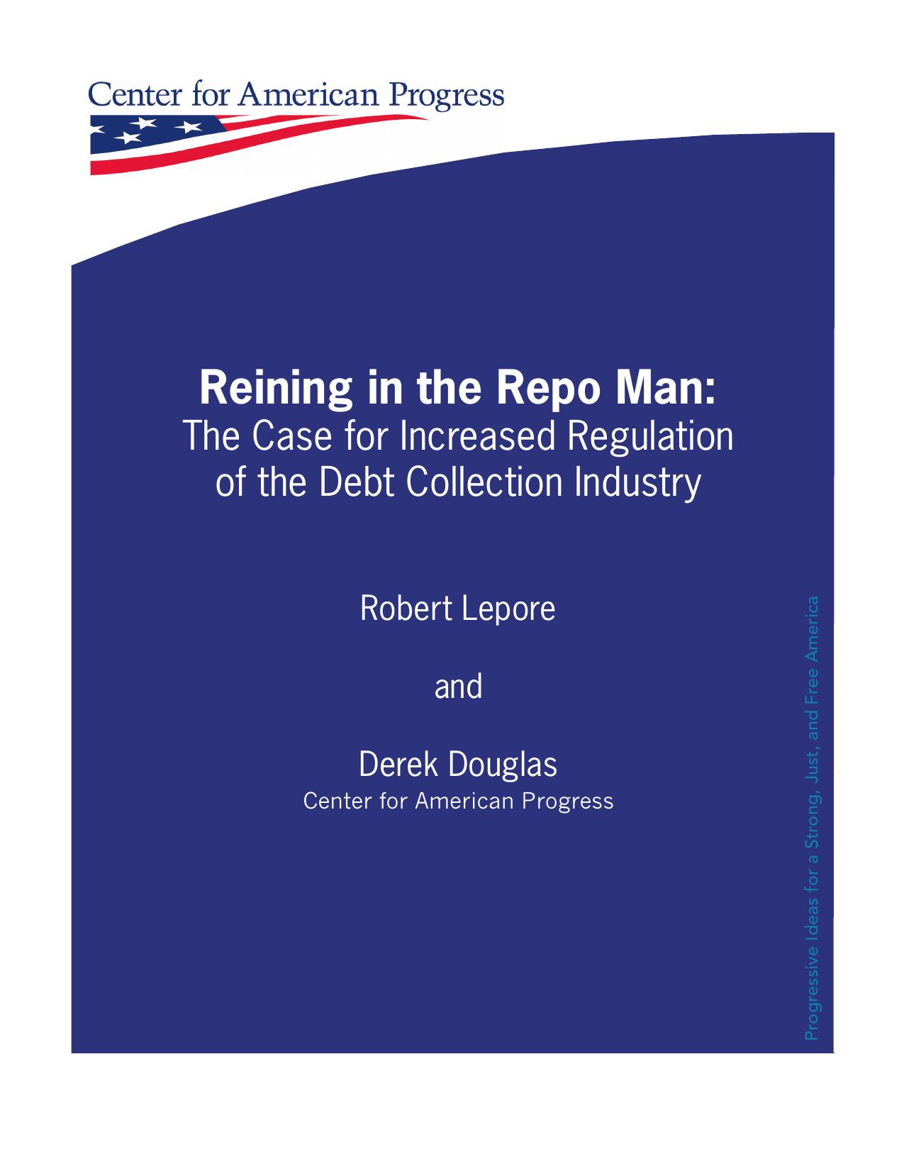 DEBT COLLECTION REPORT by Unknown