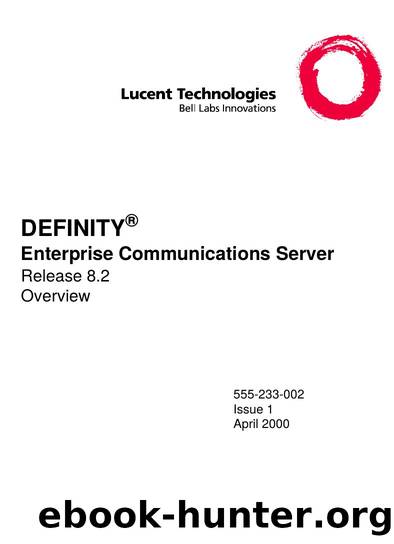 DEFINITYÂ® ECS Release 8.2 Overview by EZ Manuals