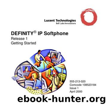 DEFINITYÂ® IP Softphone Release 1 Getting Started by EZ Manuals