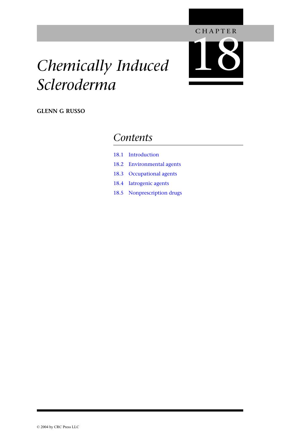 DERMATOTOXICOLOGY, 6TH EDITION by GLENN G RUSSO