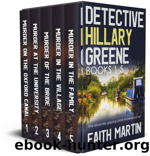 DETECTIVE HILLARY GREENE BOOKS 1â5 five absolutely gripping crime mysteries box set by Faith Martin