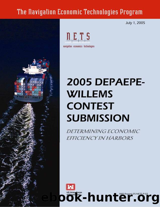 DETERMINING ECONOMIC EFFICIENCY IN HARBORS by Shana Heisey Institute for Water Resources