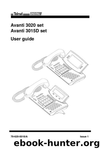 DIGITAL 7 Avanti 3020 set and Avanti 3015D set User Guide by Alan Gelfand