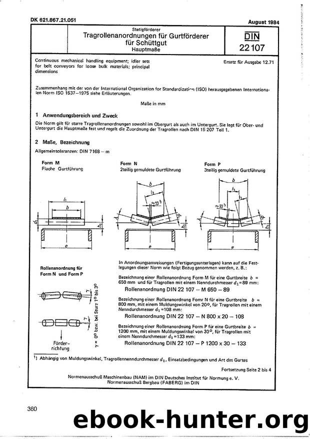 DIN 22107-1984 by Unknown