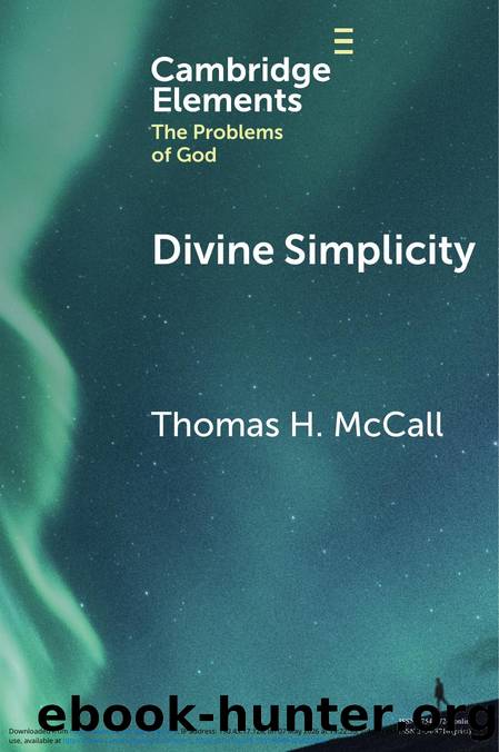 DIVINE SIMPLICITY by Thomas H. McCall