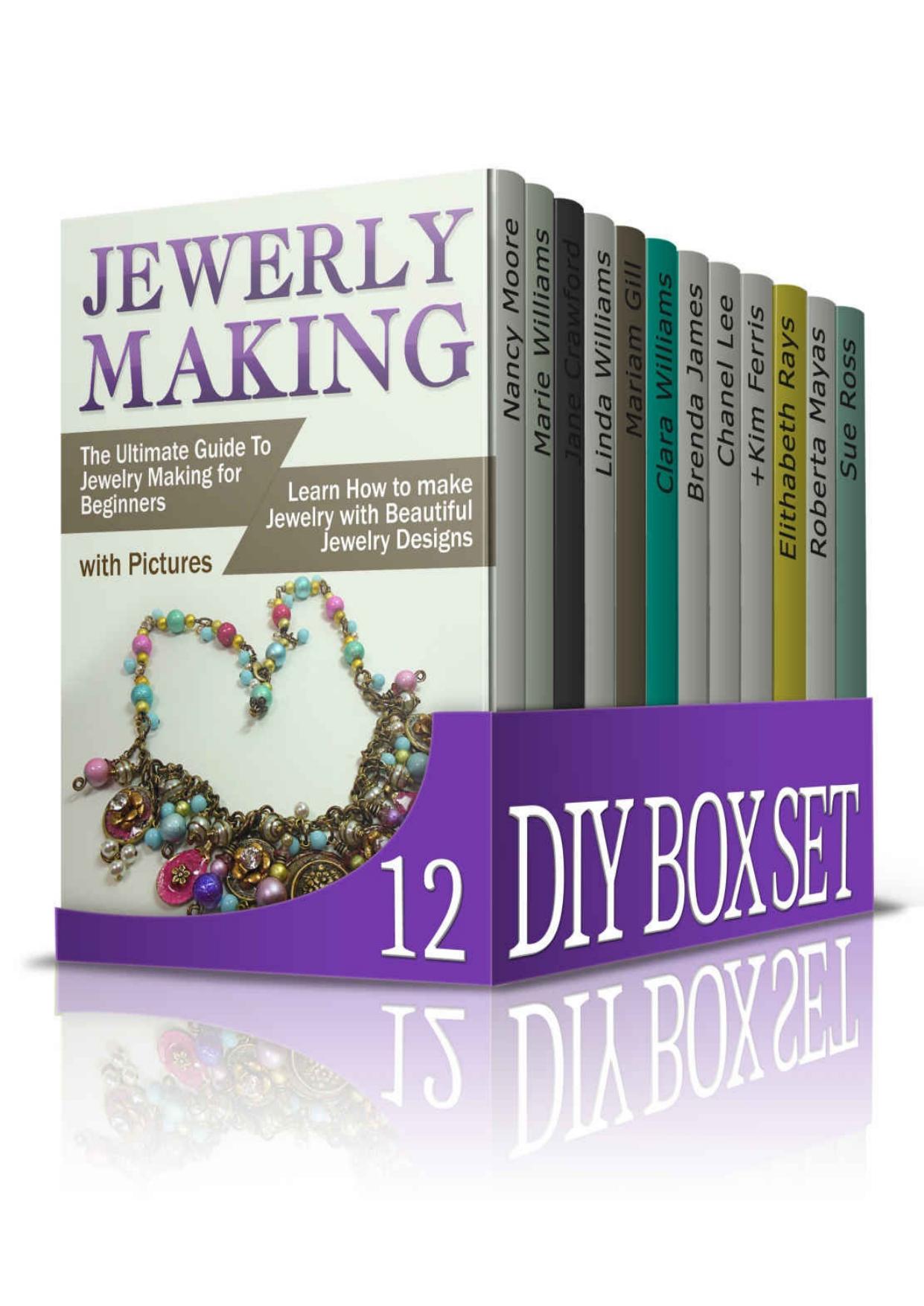 DIY Box Set 12 Books: 1. Jewelry Making; 2. Candle Making; 3. Container Gardening; 4.Crochet for Beginners; 5. DIY Cleaning and Organizing; 6. DIY Pantry; 7.Indoor Gardening; and more by unknow