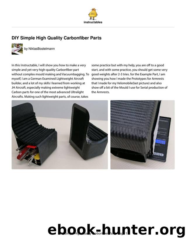DIY Simple High Quality Carbonfiber Parts by Unknown
