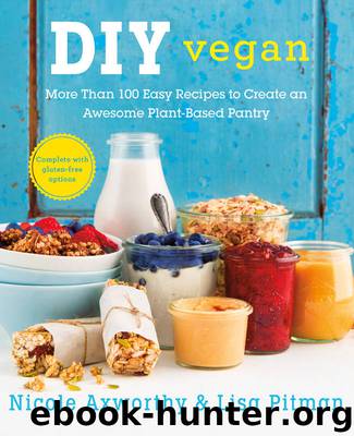 DIY Vegan: More Than 100 Easy Recipes to Create an Awesome Plant-Based Pantry by Nicole Axworthy & Lisa Pitman