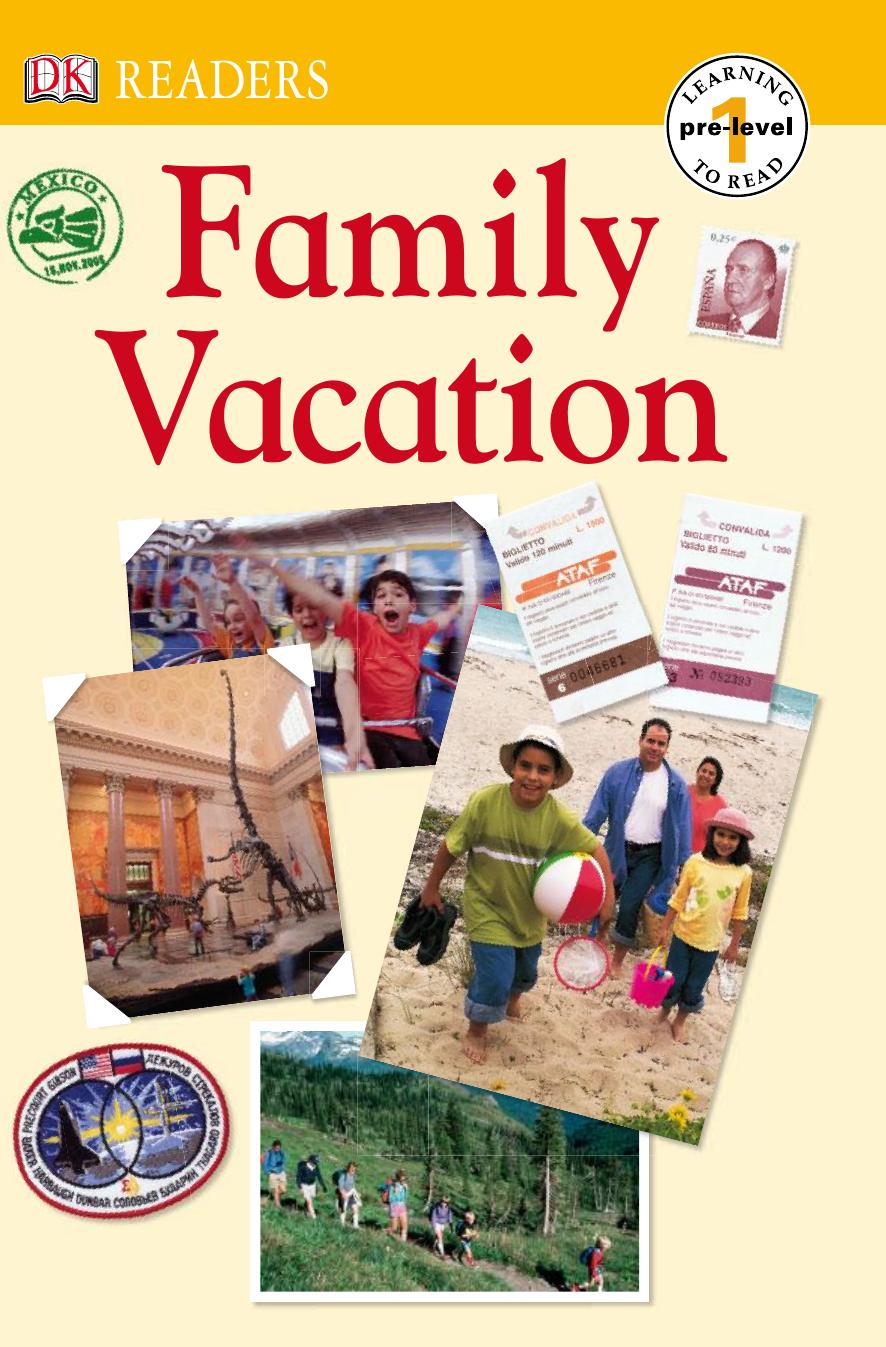 DK Readers: Family Vacation by Unknow