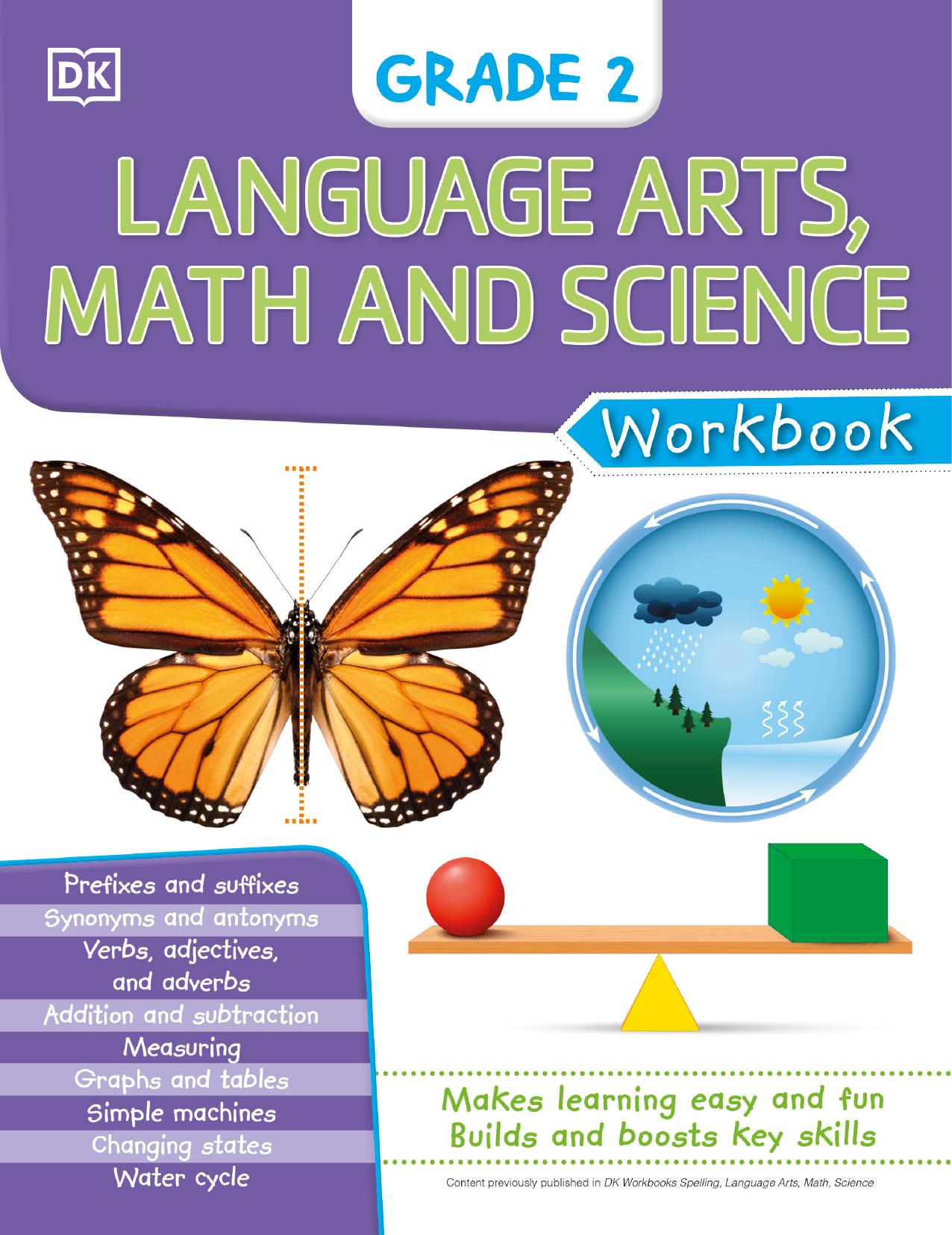 DK Workbooks: Language Arts Math and Science Grade 2 by Dorling Kindersley