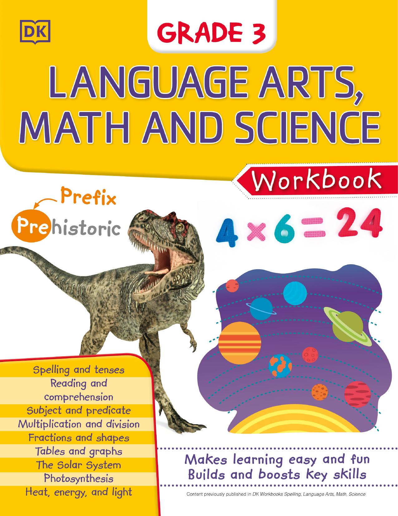 DK Workbooks: Language Arts Math and Science Grade 3 by Dorling Kindersley