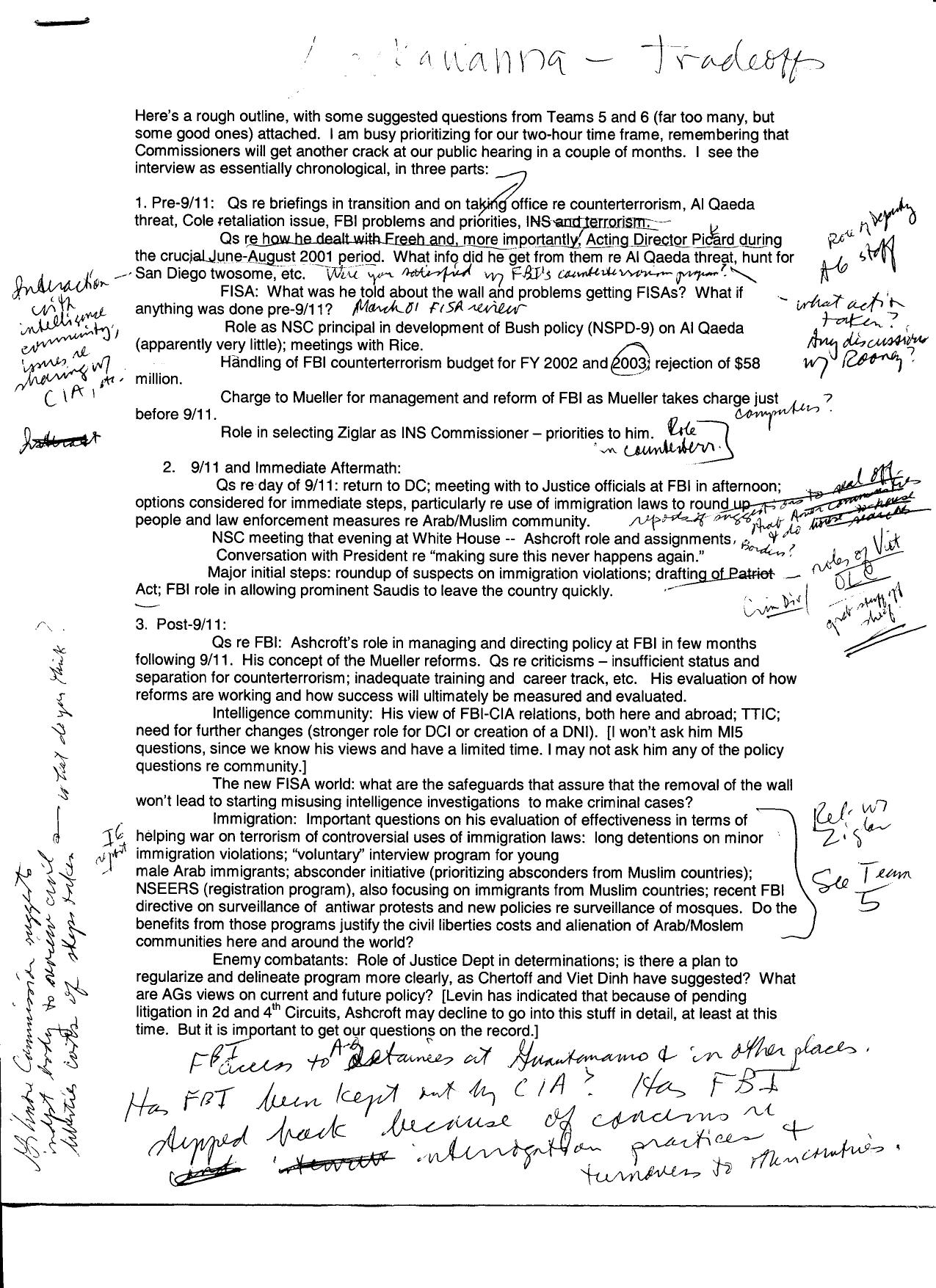 DM B1 Ashcroft Fdr- Undated Outline for Interview w Ashcroft 191 by Unknown