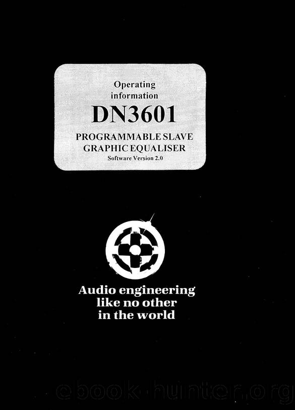 DN3601 User Manual by Unknown