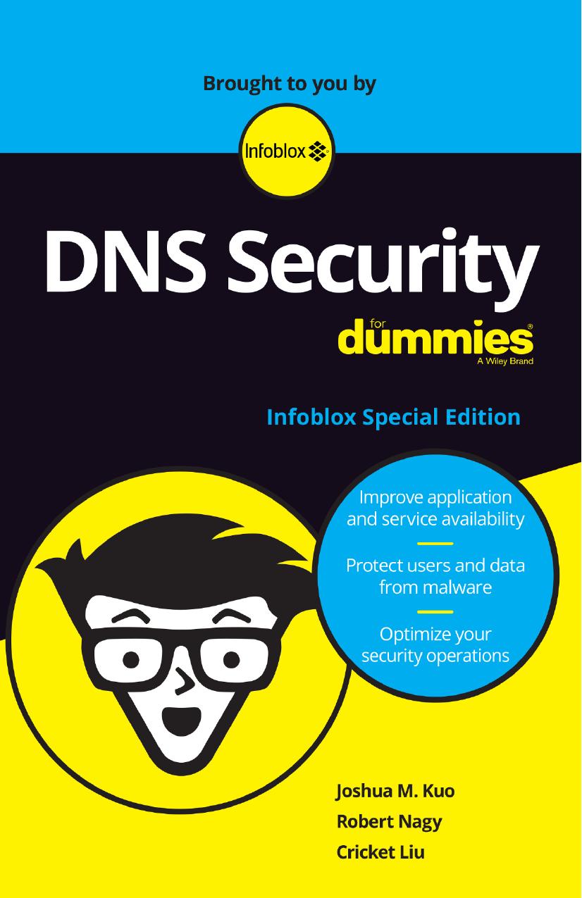 DNS Security For Dummies (Infoblox Special Edition) by Joshua M Kuo